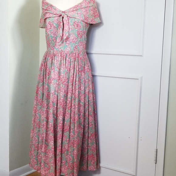 laura ashley prairie dress